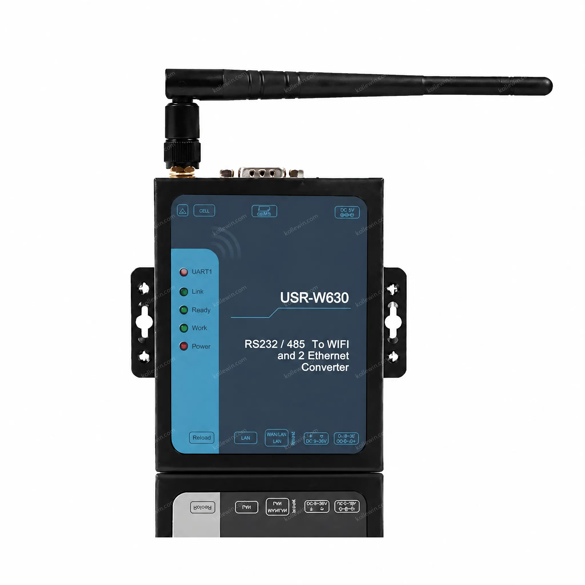 PUSR Serial RS485/RS232 to WiFi Ethernet Converter with MQTT Support Modbus RTU to Modbus TCP Manufacturer USR-W630