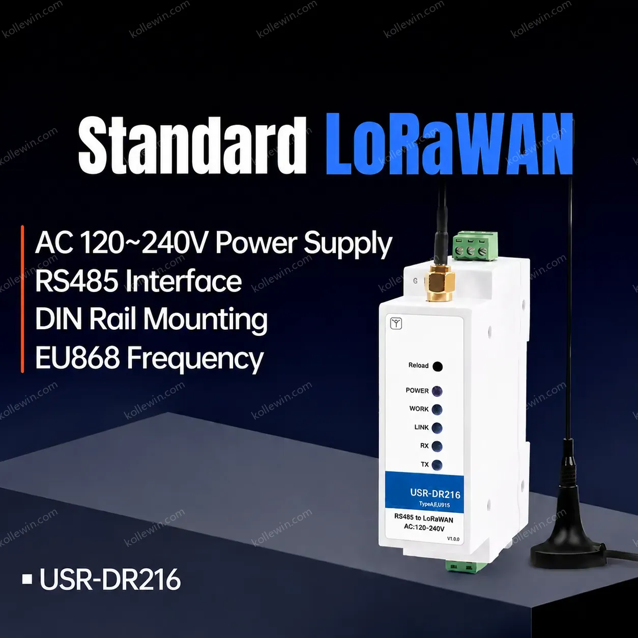 PUSR RS485 to LoRaWAN Converter Standard Activation Methods OTAA and ABP USR-DR206/DR216