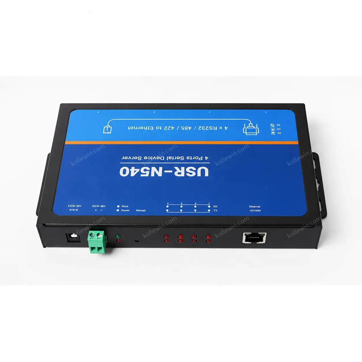 N540 RJ45 to Serial Port RS232 RS485 RS422 to Ethernet Converter Built-in Webpage Supported