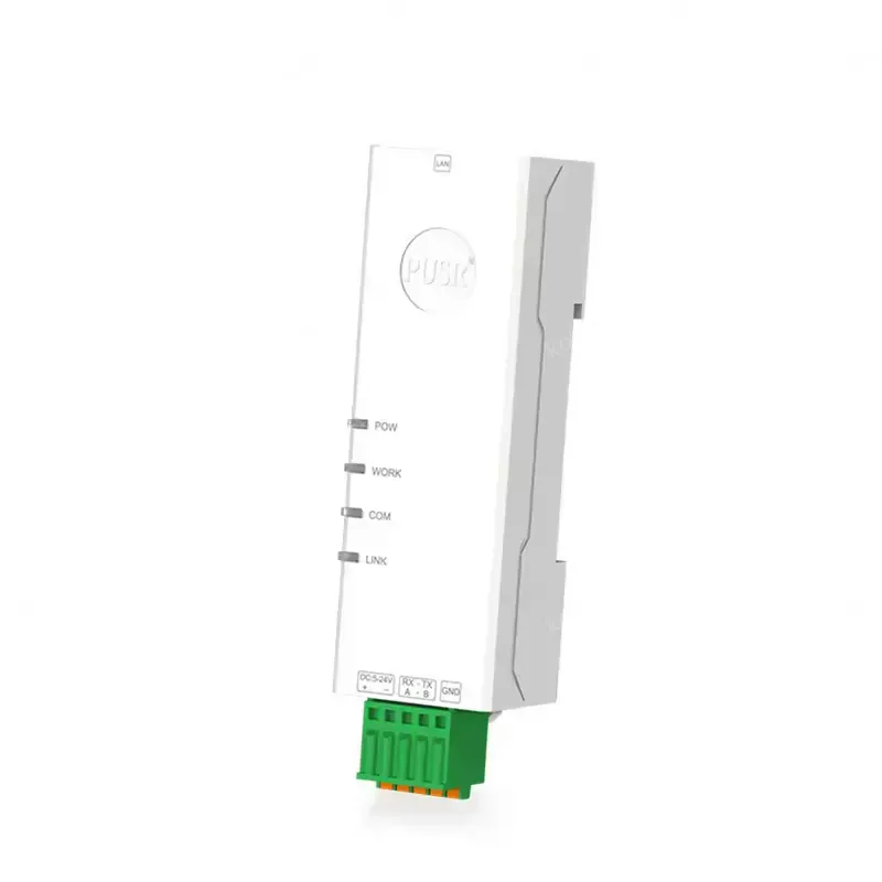 PUSR Small DIN Rail RS485/RS232 to Ethernet Modbus RTU to TCP/MQTT/UDP/HTTP Gateway USR-DR132/DR134 IoT